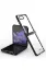 Newface Samsung Galaxy Z Flip 4 Kılıf Fold Element Kapak - Siyah resmi