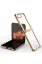 Newface Samsung Galaxy Z Flip 4 Kılıf Fold Element Kapak - Gold resmi