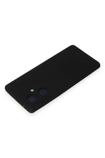 Newface Vivo V29 Lite Kılıf Nano içi Kadife Silikon - Siyah resmi