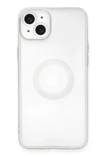 Newface iPhone 14 Plus Kılıf Santa Lens Silikon - Şeffaf resmi