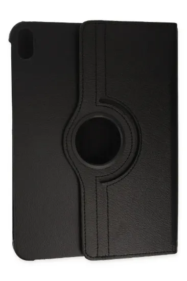Newface iPad 2022 10.9 (10.nesil) Kılıf 360 Tablet Deri Kılıf - Siyah resmi