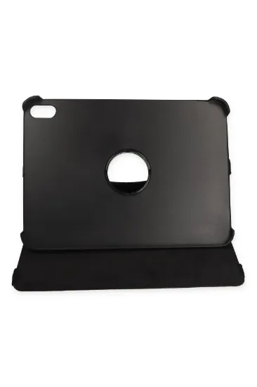 Newface iPad 2022 10.9 (10.nesil) Kılıf 360 Tablet Deri Kılıf - Siyah resmi