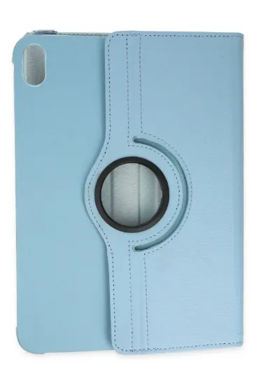 Newface iPad 2022 10.9 (10.nesil) Kılıf 360 Tablet Deri Kılıf - Turkuaz resmi