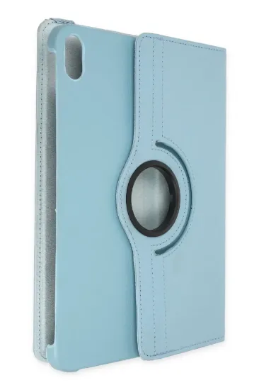 Newface iPad 2022 10.9 (10.nesil) Kılıf 360 Tablet Deri Kılıf - Turkuaz resmi