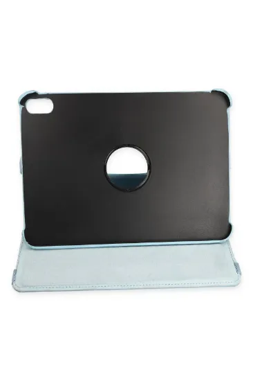 Newface iPad 2022 10.9 (10.nesil) Kılıf 360 Tablet Deri Kılıf - Turkuaz resmi