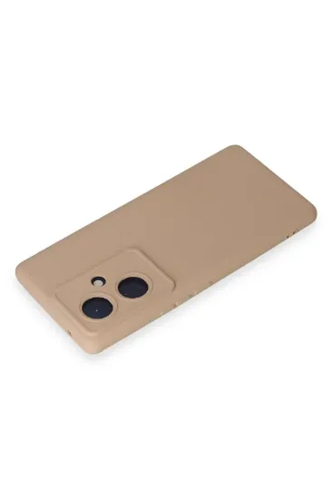 Newface Vivo V29 Lite Kılıf Nano içi Kadife Silikon - Pudra resmi