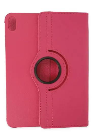 Newface iPad 2022 10.9 (10.nesil) Kılıf 360 Tablet Deri Kılıf - Pembe resmi