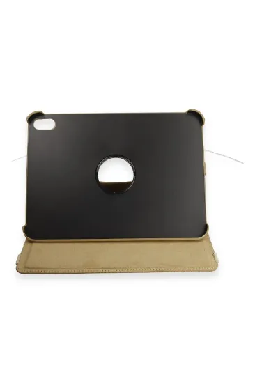 Newface iPad 2022 10.9 (10.nesil) Kılıf 360 Tablet Deri Kılıf - Gold resmi