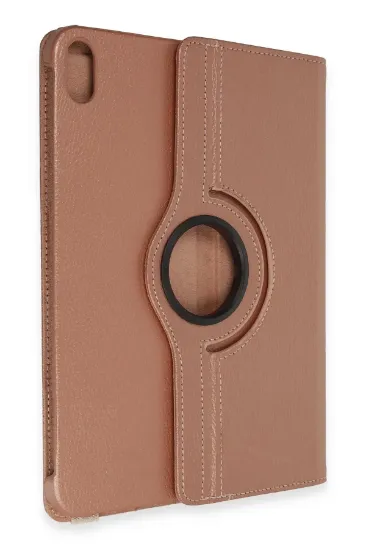 Newface iPad 2022 10.9 (10.nesil) Kılıf 360 Tablet Deri Kılıf - Rose Gold resmi