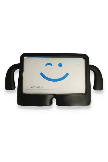 Newface iPad 2022 10.9 (10.nesil) Kılıf Karakter Tablet Silikon - Siyah resmi