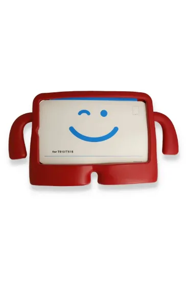 Newface iPad 2022 10.9 (10.nesil) Kılıf Karakter Tablet Silikon - Kırmızı resmi