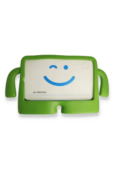 Newface iPad 2022 10.9 (10.nesil) Kılıf Karakter Tablet Silikon - Yeşil resmi