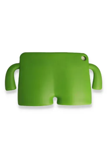Newface iPad 2022 10.9 (10.nesil) Kılıf Karakter Tablet Silikon - Yeşil resmi