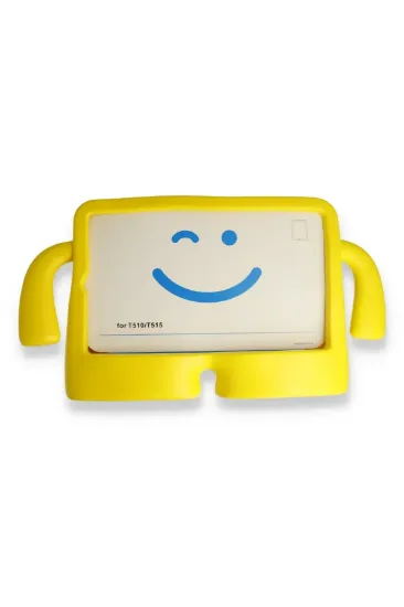 Newface iPad 2022 10.9 (10.nesil) Kılıf Karakter Tablet Silikon - Sarı resmi