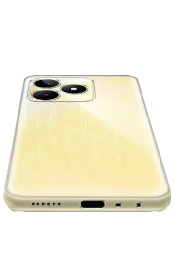 Newface Realme C53 Kılıf Lüx Şeffaf Silikon resmi