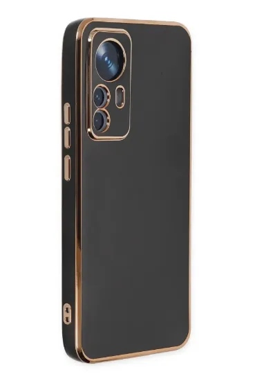 Newface Xiaomi Mi 12T Pro Kılıf Volet Silikon - Siyah resmi