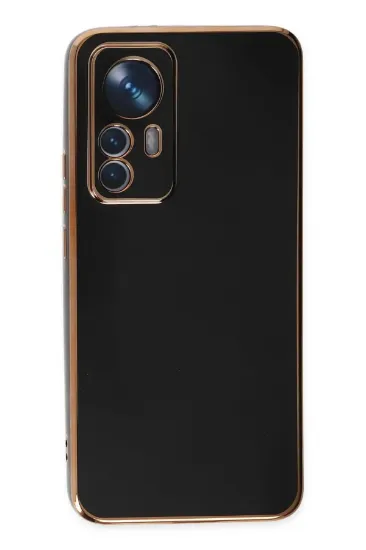 Newface Xiaomi Mi 12T Pro Kılıf Volet Silikon - Siyah resmi