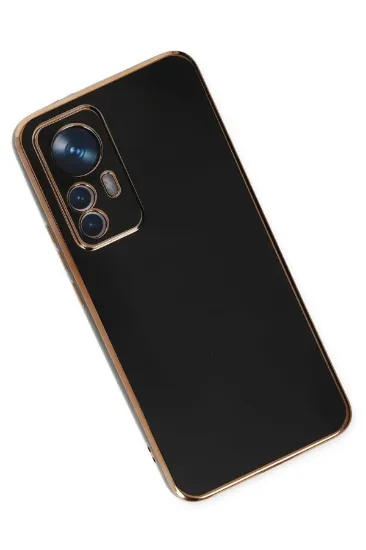 Newface Xiaomi Mi 12T Pro Kılıf Volet Silikon - Siyah resmi