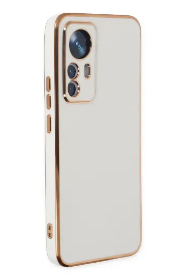 Newface Xiaomi Mi 12T Pro Kılıf Volet Silikon - Beyaz resmi