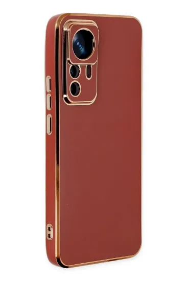 Newface Xiaomi Mi 12T Pro Kılıf Volet Silikon - Kırmızı resmi