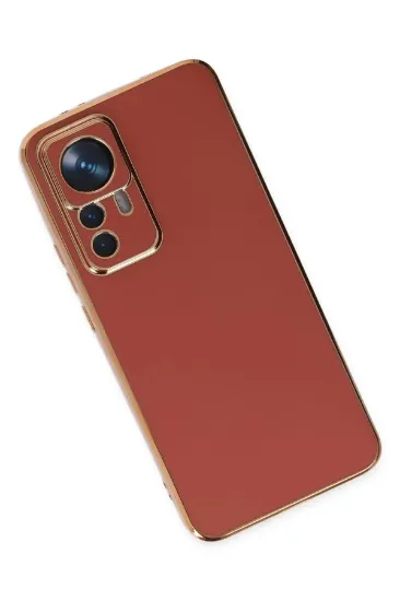 Newface Xiaomi Mi 12T Pro Kılıf Volet Silikon - Kırmızı resmi