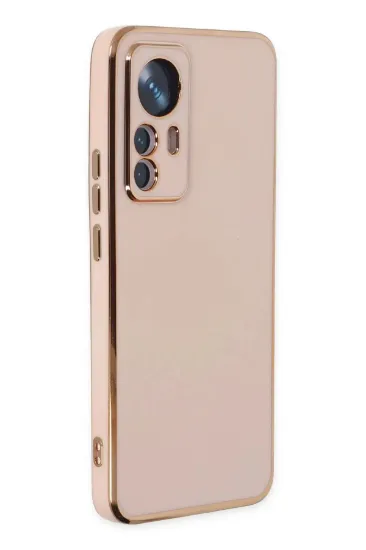 Newface Xiaomi Mi 12T Pro Kılıf Volet Silikon - Pembe resmi