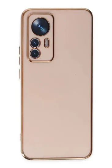 Newface Xiaomi Mi 12T Pro Kılıf Volet Silikon - Pembe resmi