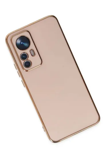 Newface Xiaomi Mi 12T Pro Kılıf Volet Silikon - Pembe resmi