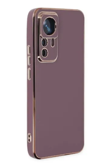 Newface Xiaomi Mi 12T Pro Kılıf Volet Silikon - Mor resmi