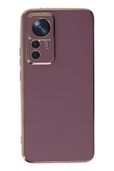 Newface Xiaomi Mi 12T Pro Kılıf Volet Silikon - Mor resmi