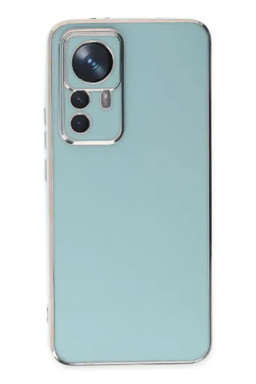 Newface Xiaomi Mi 12T Pro Kılıf Volet Silikon - Açık Yeşil resmi