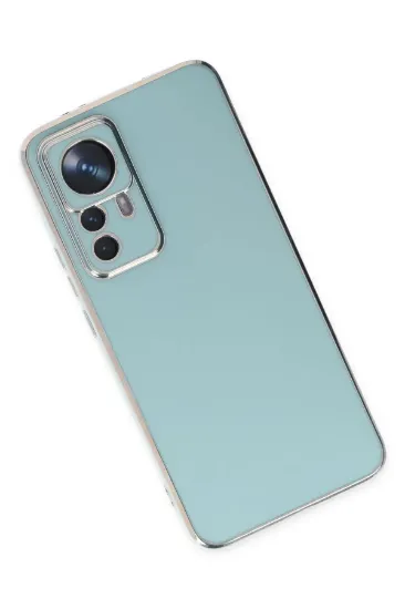 Newface Xiaomi Mi 12T Pro Kılıf Volet Silikon - Açık Yeşil resmi