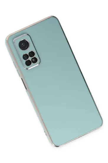 Newface Xiaomi Mi 10T Kılıf Volet Silikon - Açık Yeşil resmi