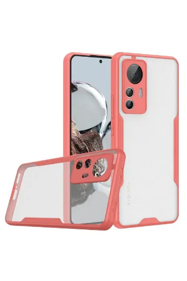 Newface Xiaomi Mi 12T Kılıf Platin Silikon - Pembe resmi