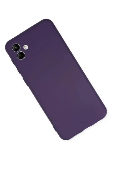 Newface Samsung Galaxy A04 Kılıf First Silikon - Mor resmi