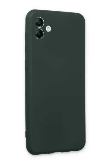 Newface Samsung Galaxy A04 Kılıf First Silikon - Koyu Yeşil resmi