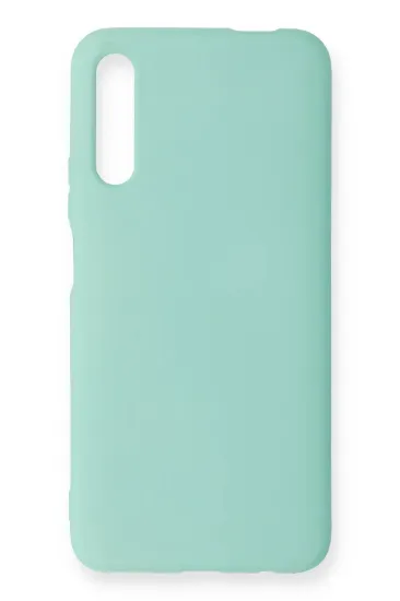 Newface Huawei P Smart Pro / Y9S Kılıf Nano içi Kadife Silikon - Turkuaz resmi