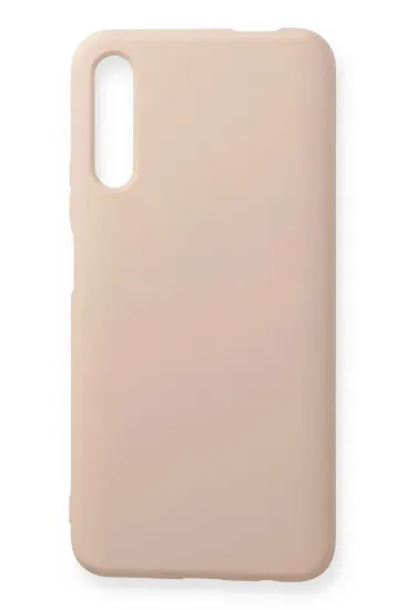 Newface Huawei P Smart Pro / Y9S Kılıf Nano içi Kadife Silikon - Pudra resmi