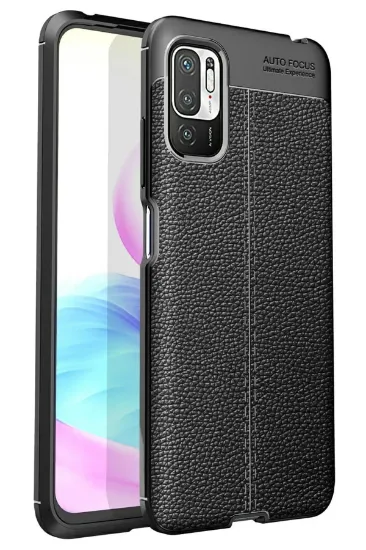 Newface Xiaomi Redmi Note 11 SE Kılıf Auto Focus Kapak - Siyah resmi