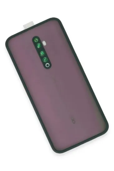 Newface Oppo Reno 2Z Kılıf Montreal Silikon Kapak - Yeşil resmi
