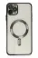 Newface iPhone 11 Pro Max Kılıf Kross Magneticsafe Kapak - Siyah resmi