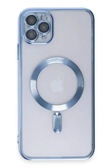Newface iPhone 11 Pro Max Kılıf Kross Magneticsafe Kapak - Sierra Blue resmi