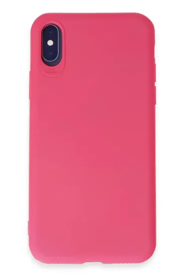 Newface iPhone X Kılıf First Silikon - Pembe resmi