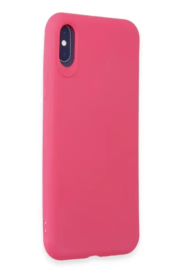 Newface iPhone X Kılıf First Silikon - Pembe resmi