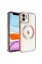 Newface iPhone 12 Kılıf Kross Magneticsafe Kapak - Rose resmi