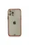 Newface iPhone 12 Pro Kılıf Liva Taşlı Silikon - Kırmızı resmi