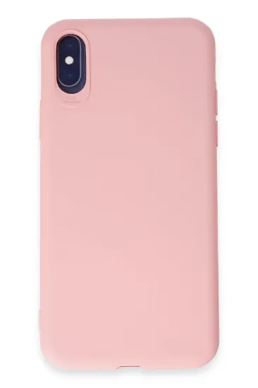 Newface iPhone X Kılıf First Silikon - Pudra resmi