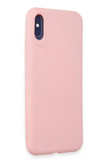 Newface iPhone X Kılıf First Silikon - Pudra resmi