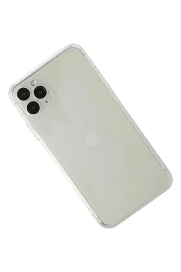 Newface iPhone 11 Pro Max Kılıf Razer Lensli Silikon - Şeffaf resmi