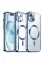 Newface iPhone 13 Kılıf Kross Magneticsafe Kapak - Sierra Blue resmi